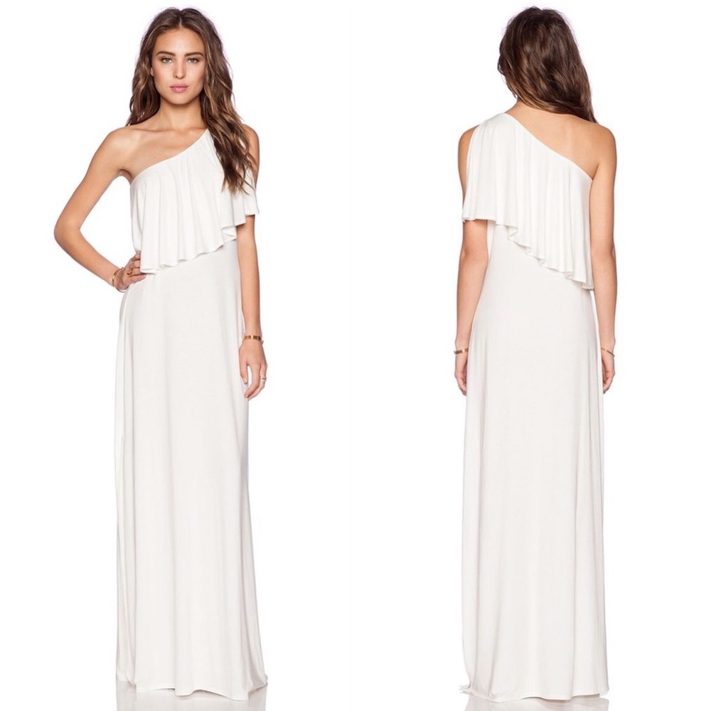 Lovers + Friends Rocio One-Shoulder Maxi Dress